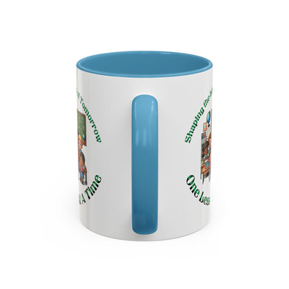 Shaping the Leaders of Tomorrow Accent Coffee Mug (11, 15oz)