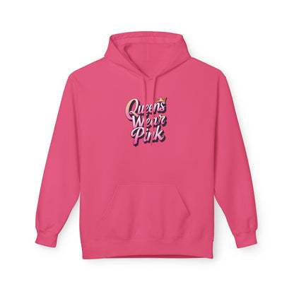 MVC Goes Pink: Queens Wear Pink Fleece Hoodie