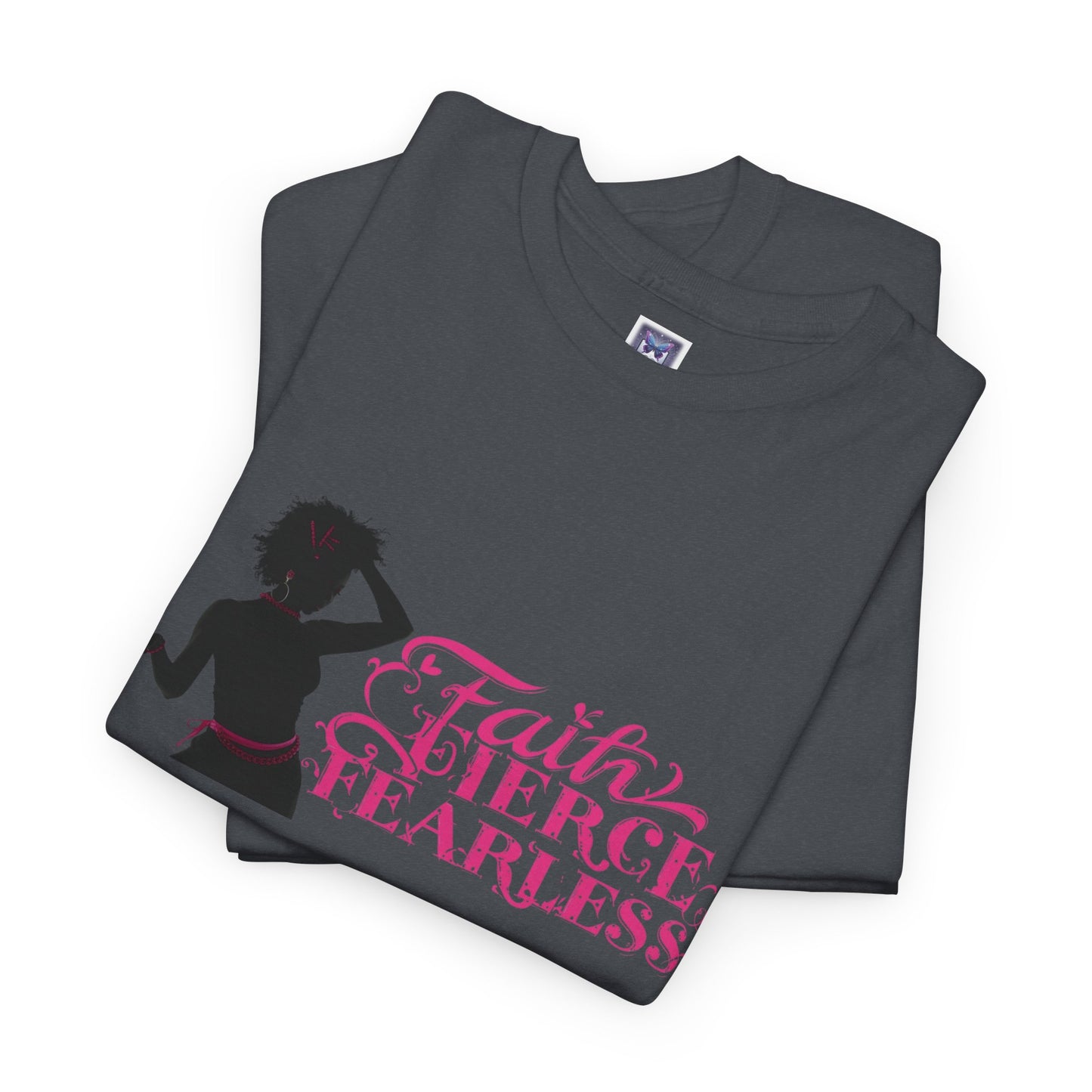 MVC Goes Pink: Faith, Fierce, Fearless Cotton Tee