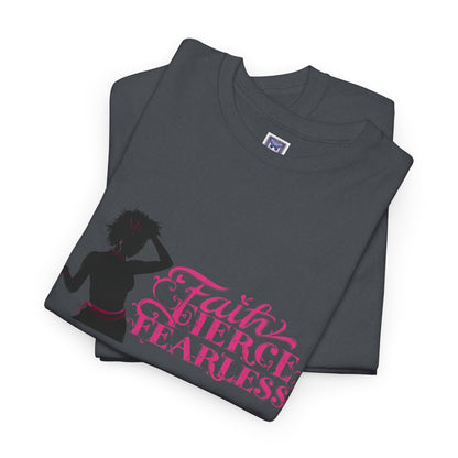 MVC Goes Pink: Faith, Fierce, Fearless Cotton Tee