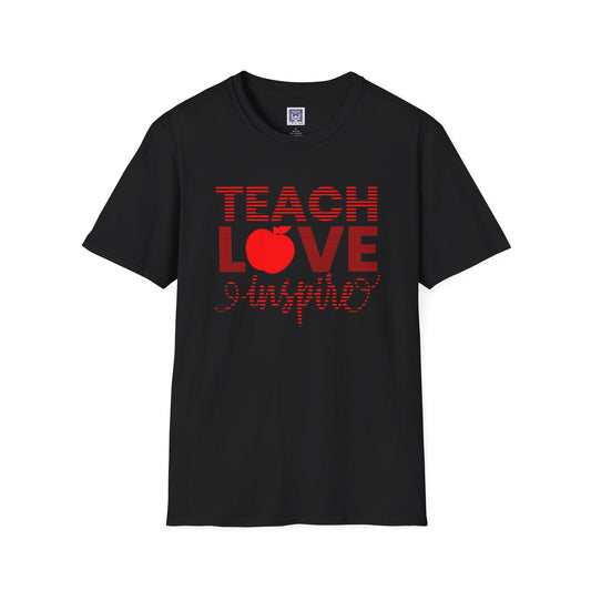 Teach Love Inspire Unisex Softstyle T-Shirt