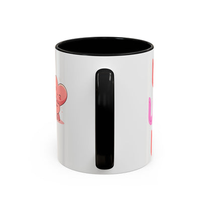 Love Learn Lead Valentine’s Accent Coffee Mug (11oz, 15oz)