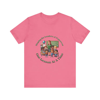 Shaping the Leaders of Tomorrow Unisex Jersey Short Sleeve Tee