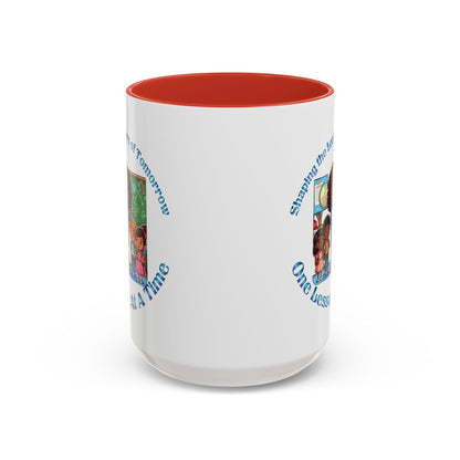 Shaping the Leaders of Tomorrow Accent Coffee Mug (11, 15oz)