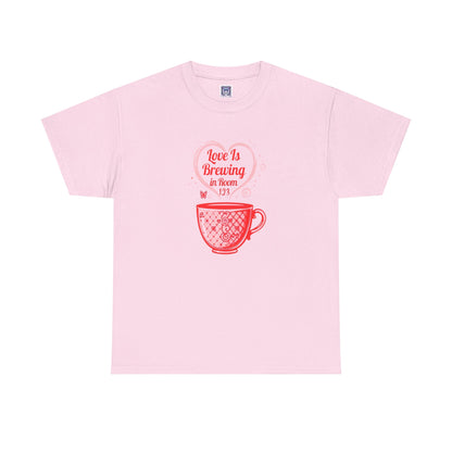 [NEW] Love Is Brewing in Room ... Customizable Tee