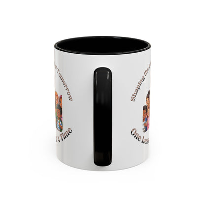 Shaping the Leaders of Tomorrow Accent Coffee Mug (11, 15oz)