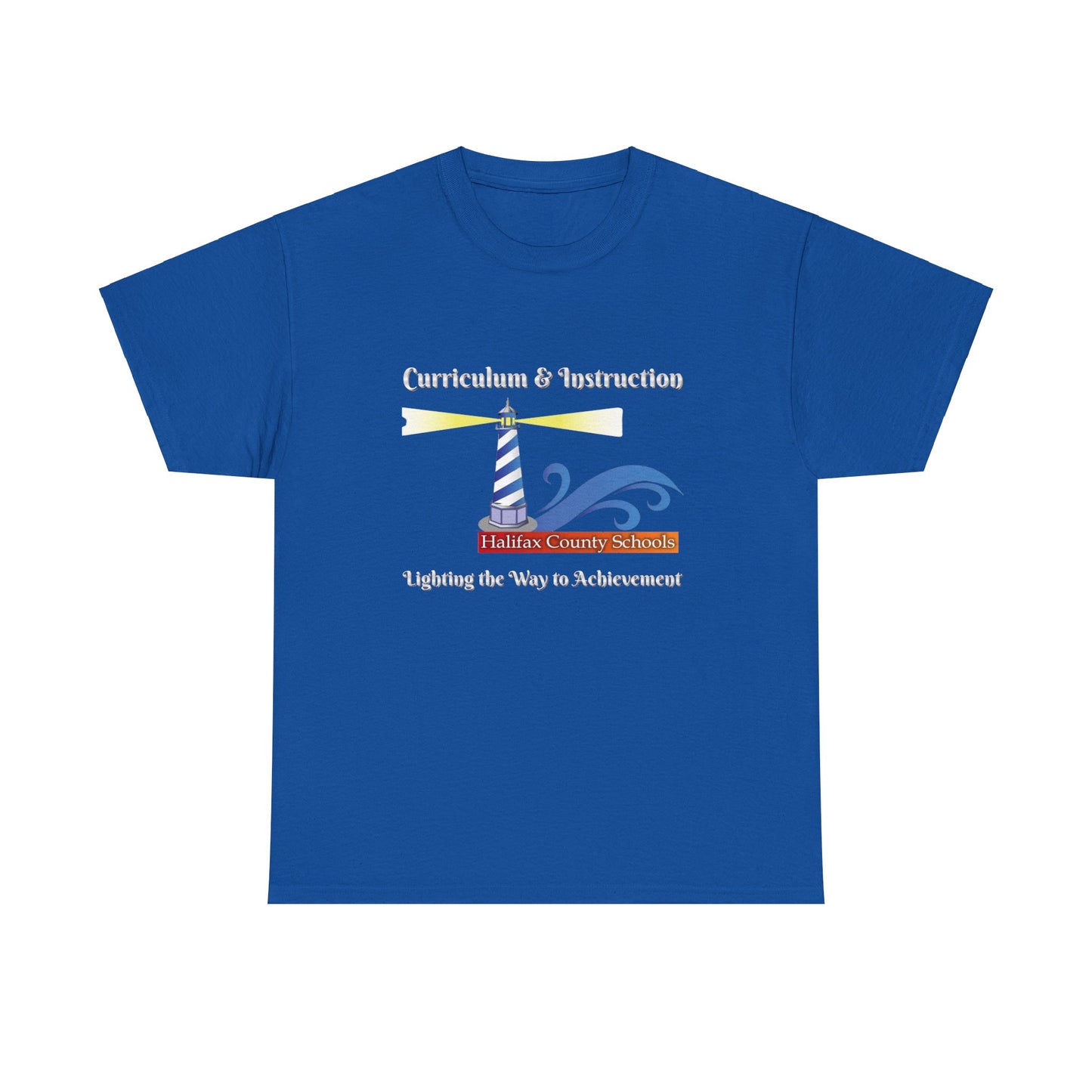 HCS Curriculum and Instruction: Lighting the Way to Achievement Cotton Tee 2