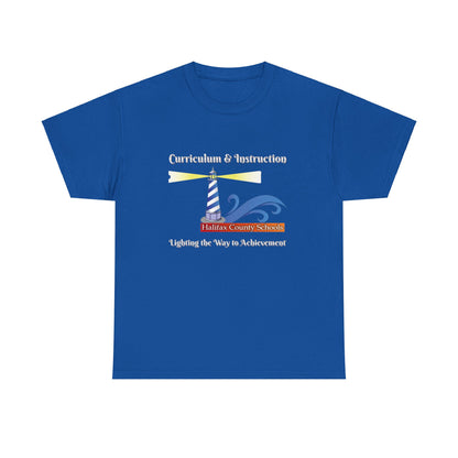 HCS Curriculum and Instruction: Lighting the Way to Achievement Cotton Tee 2