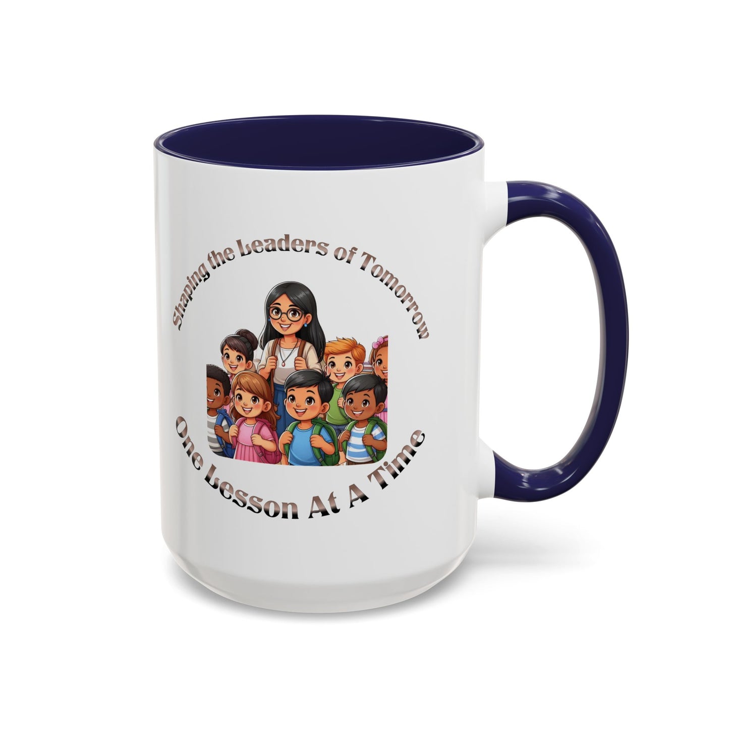 Shaping the Leaders of Tomorrow Accent Coffee Mug (11, 15oz)