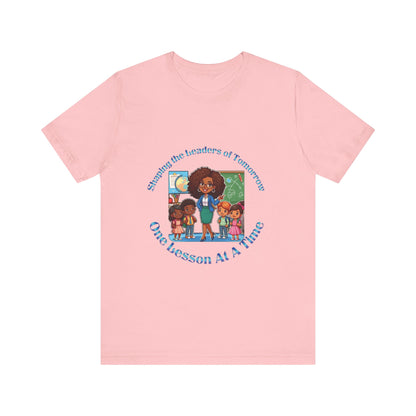 Shaping the Leaders of Tomorrow Unisex Jersey Short Sleeve Tee