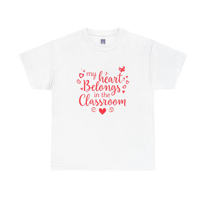 [NEW] My Heart Belongs Customizable T-Shirt