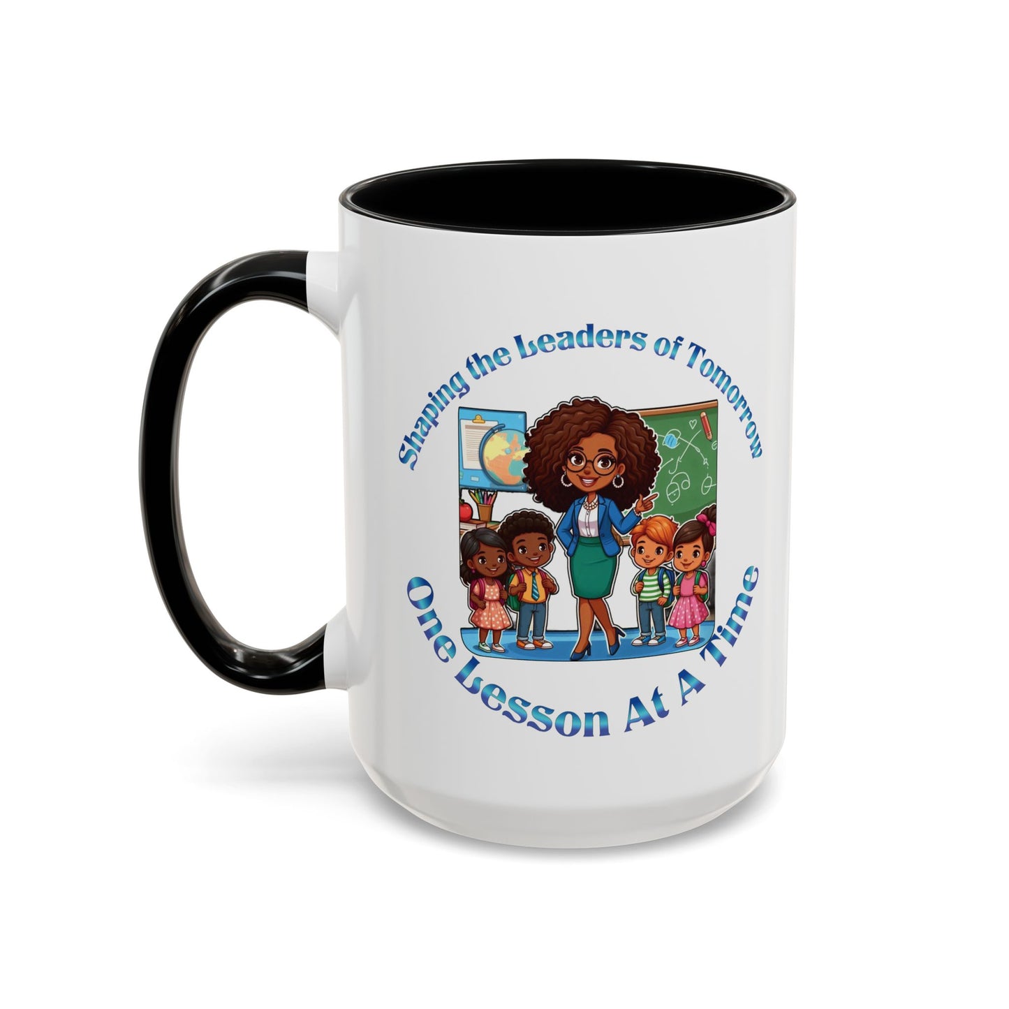 Shaping the Leaders of Tomorrow Accent Coffee Mug (11, 15oz)