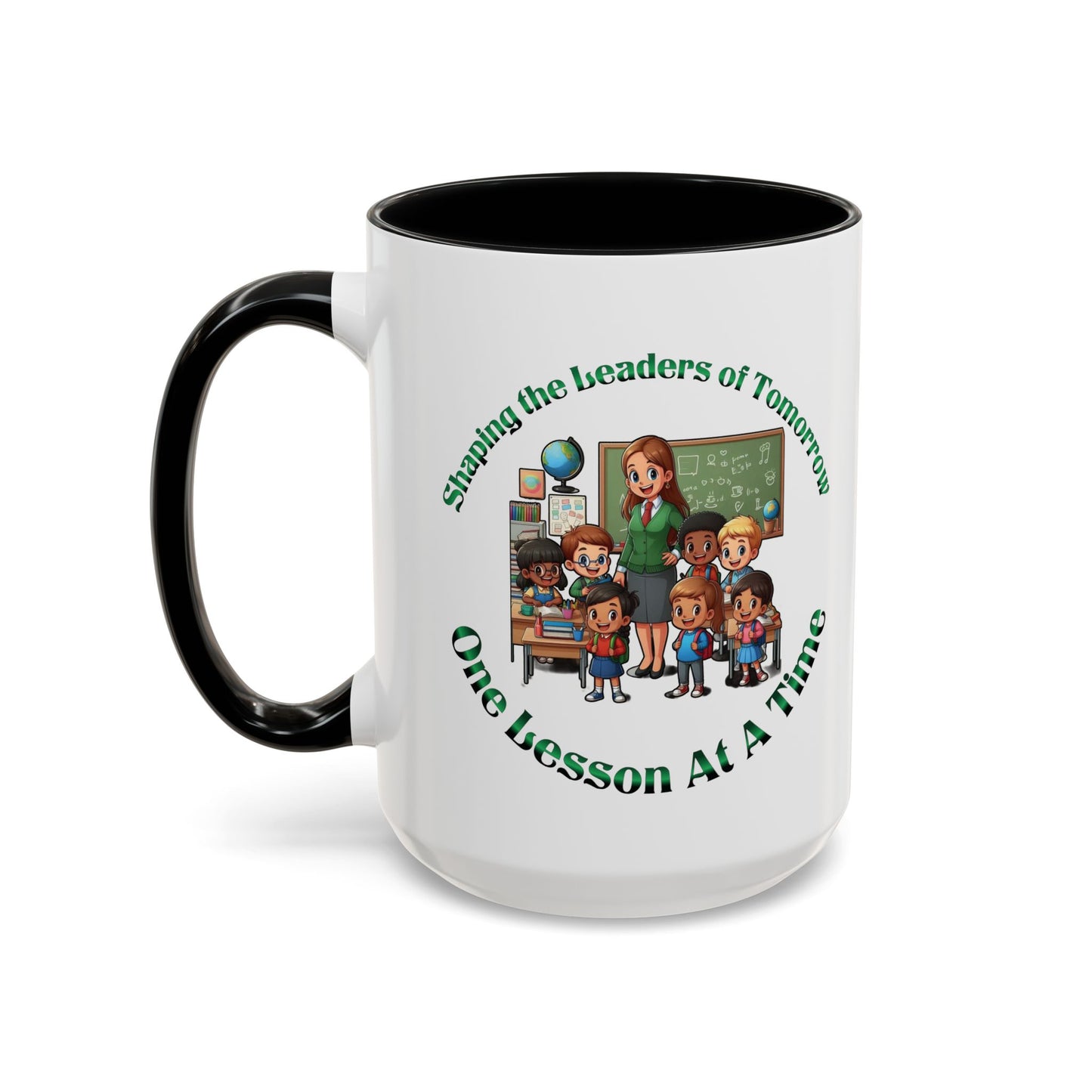 Shaping the Leaders of Tomorrow Accent Coffee Mug (11, 15oz)