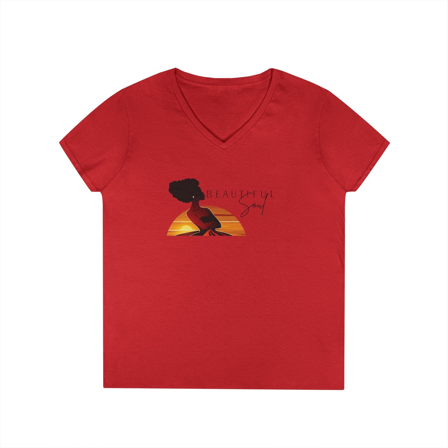 Beautiful Soul Ladies' V-Neck T-Shirt