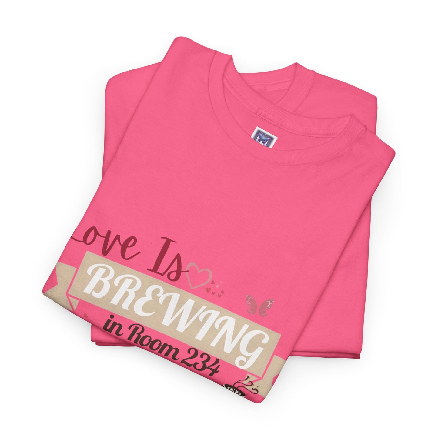 [NEW] Love is Brewing in Room ... Customizable Tee