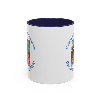 Shaping the Leaders of Tomorrow Accent Coffee Mug (11, 15oz)