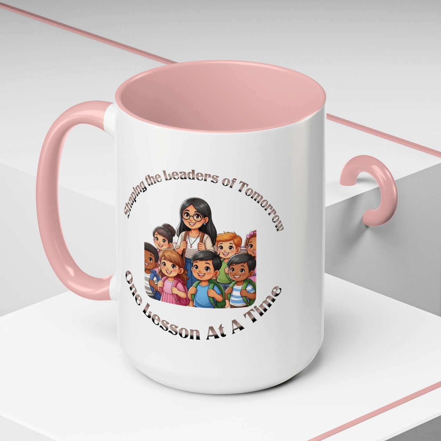 Shaping the Leaders of Tomorrow Accent Coffee Mug (11, 15oz)