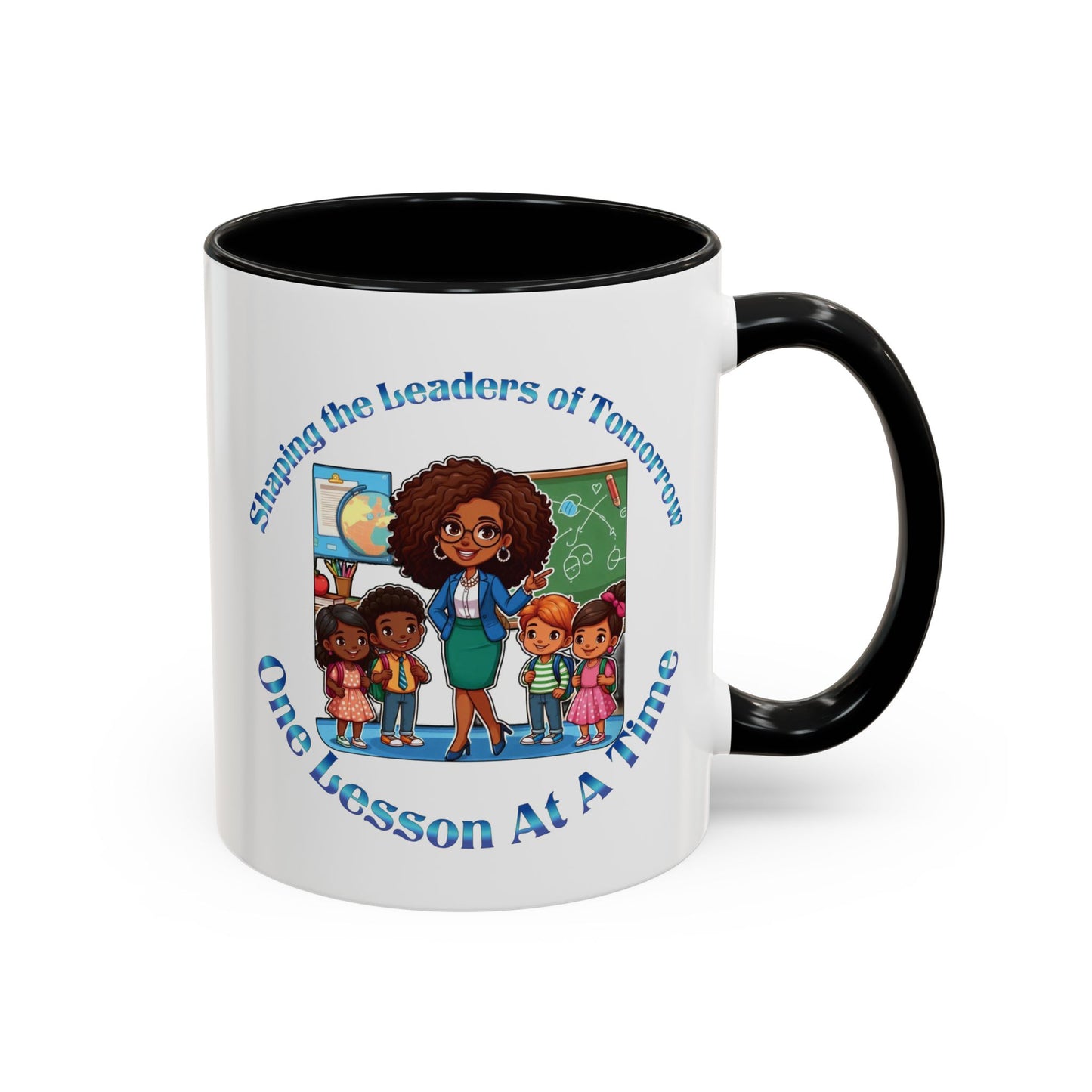 Shaping the Leaders of Tomorrow Accent Coffee Mug (11, 15oz)