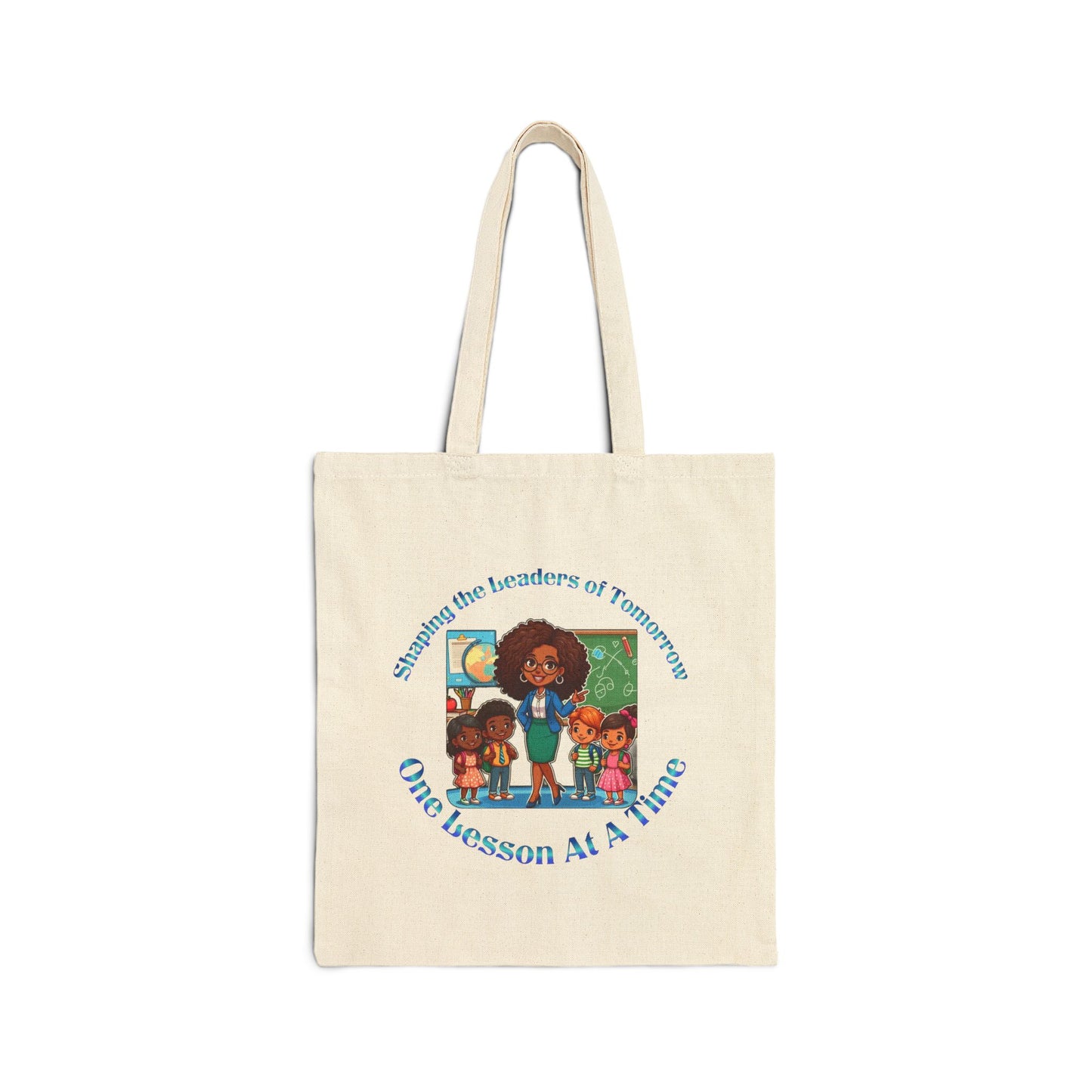 Shaping the Leaders of Tomorrow Cotton Canvas Tote Bag