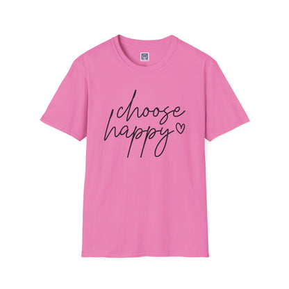 Choose Happy Unisex T-Shirt