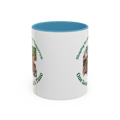 Shaping the Leaders of Tomorrow Accent Coffee Mug (11, 15oz)