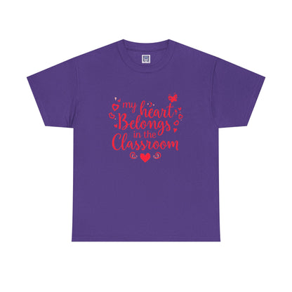 [NEW] My Heart Belongs Customizable T-Shirt