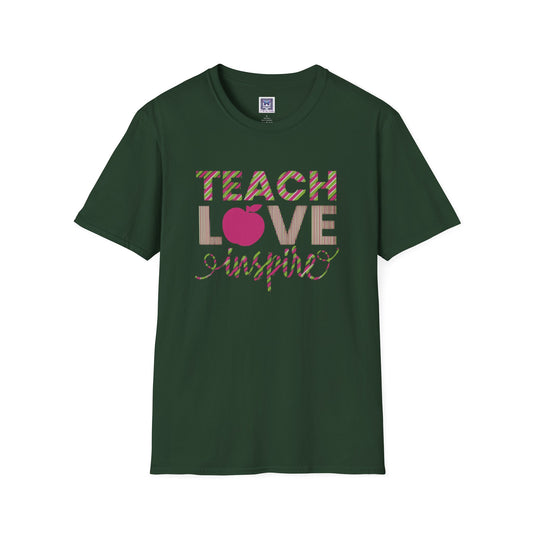 Teach Love Inspire Unisex Softstyle T-Shirt
