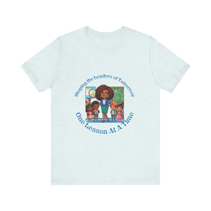 Shaping the Leaders of Tomorrow Unisex Jersey Short Sleeve Tee