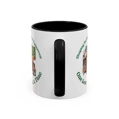 Shaping the Leaders of Tomorrow Accent Coffee Mug (11, 15oz)
