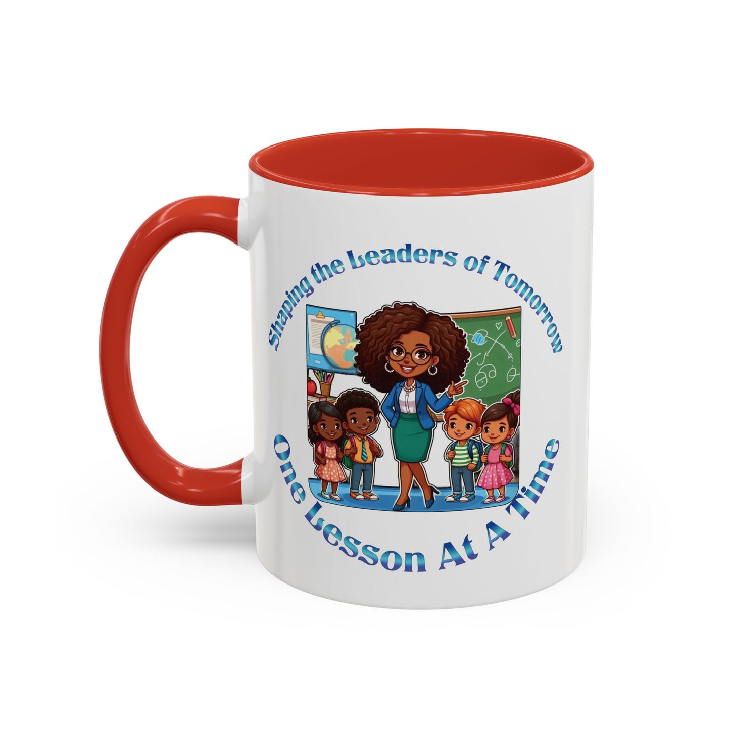 Shaping the Leaders of Tomorrow Accent Coffee Mug (11, 15oz)