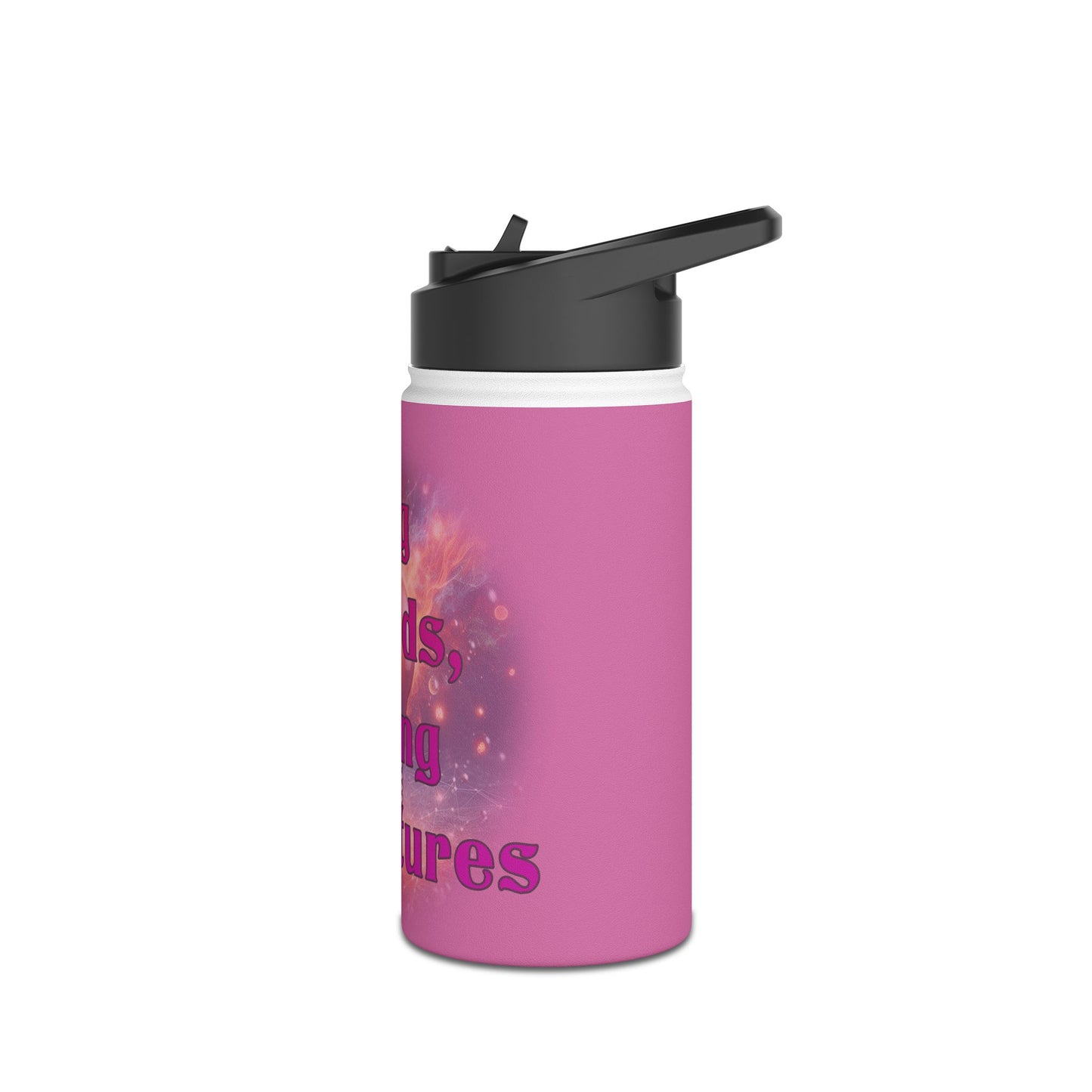 Igniting Minds Stainless Steel Water Bottle, Standard Lid