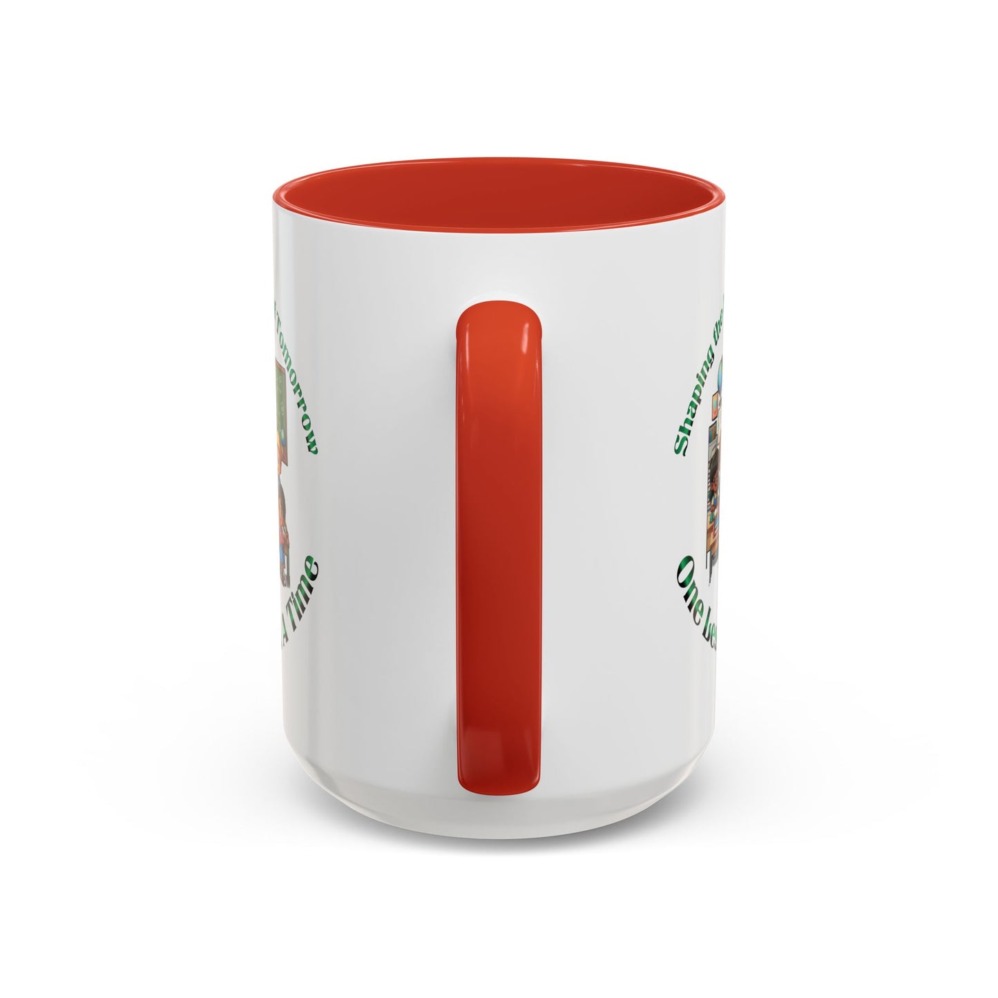 Shaping the Leaders of Tomorrow Accent Coffee Mug (11, 15oz)