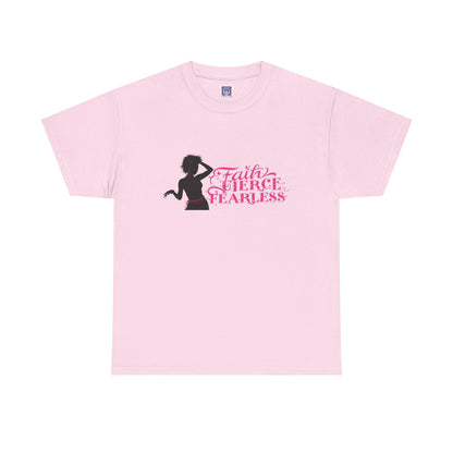 MVC Goes Pink: Faith, Fierce, Fearless Cotton Tee