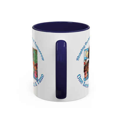 Shaping the Leaders of Tomorrow Accent Coffee Mug (11, 15oz)