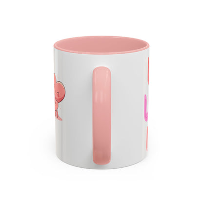 Love Learn Lead Valentine’s Accent Coffee Mug (11oz, 15oz)
