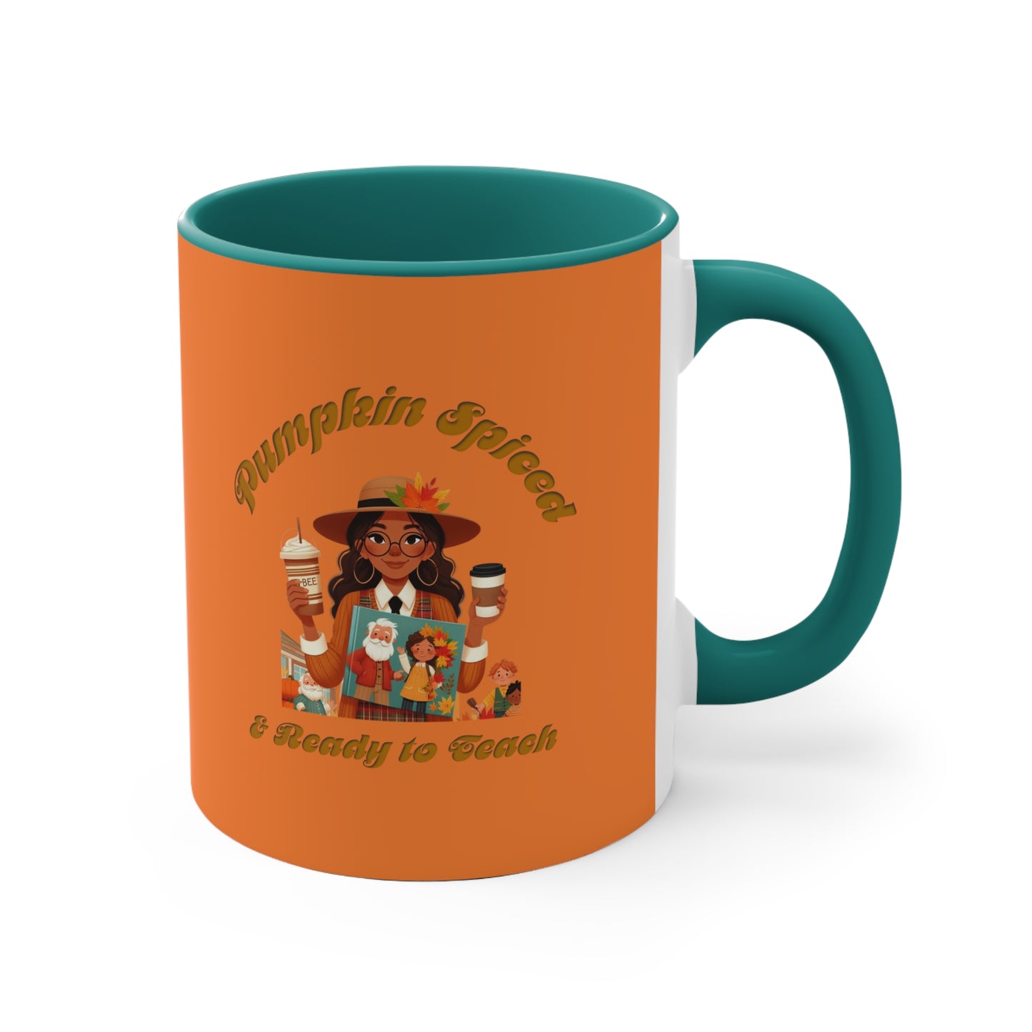 Pumpkin Spiced 2 11oz Accent Mug