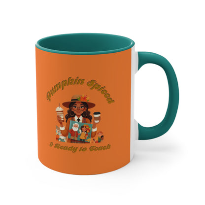 Pumpkin Spiced 2 11oz Accent Mug