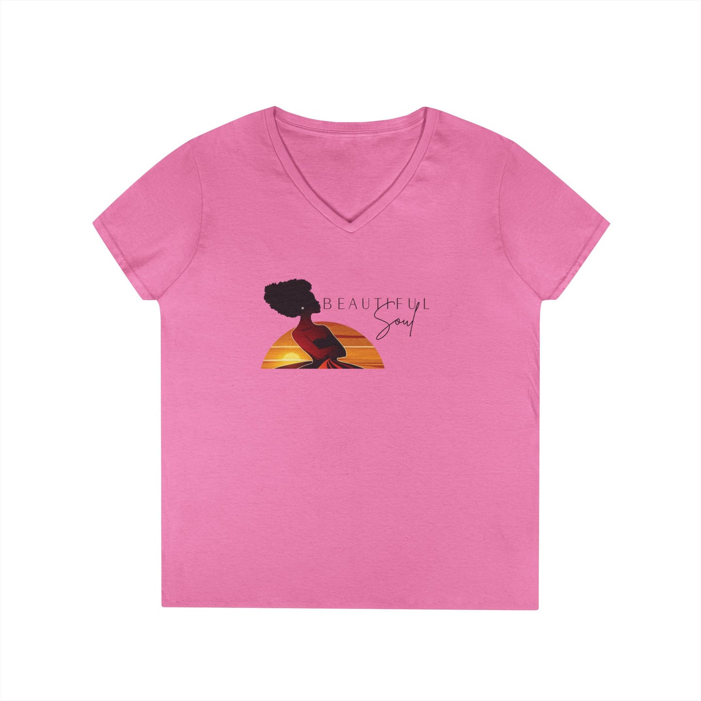 Beautiful Soul Ladies' V-Neck T-Shirt