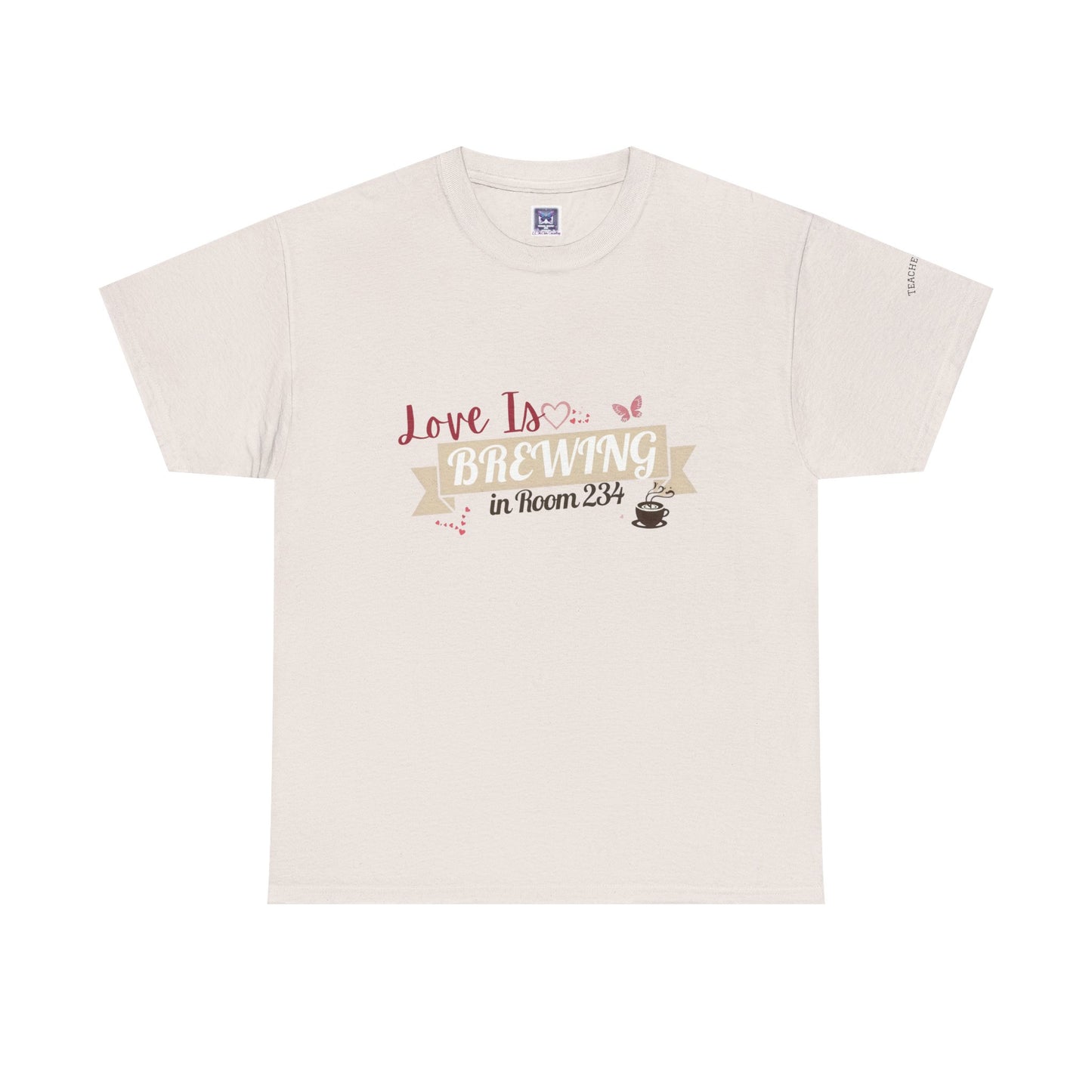 [NEW] Love is Brewing in Room ... Customizable Tee