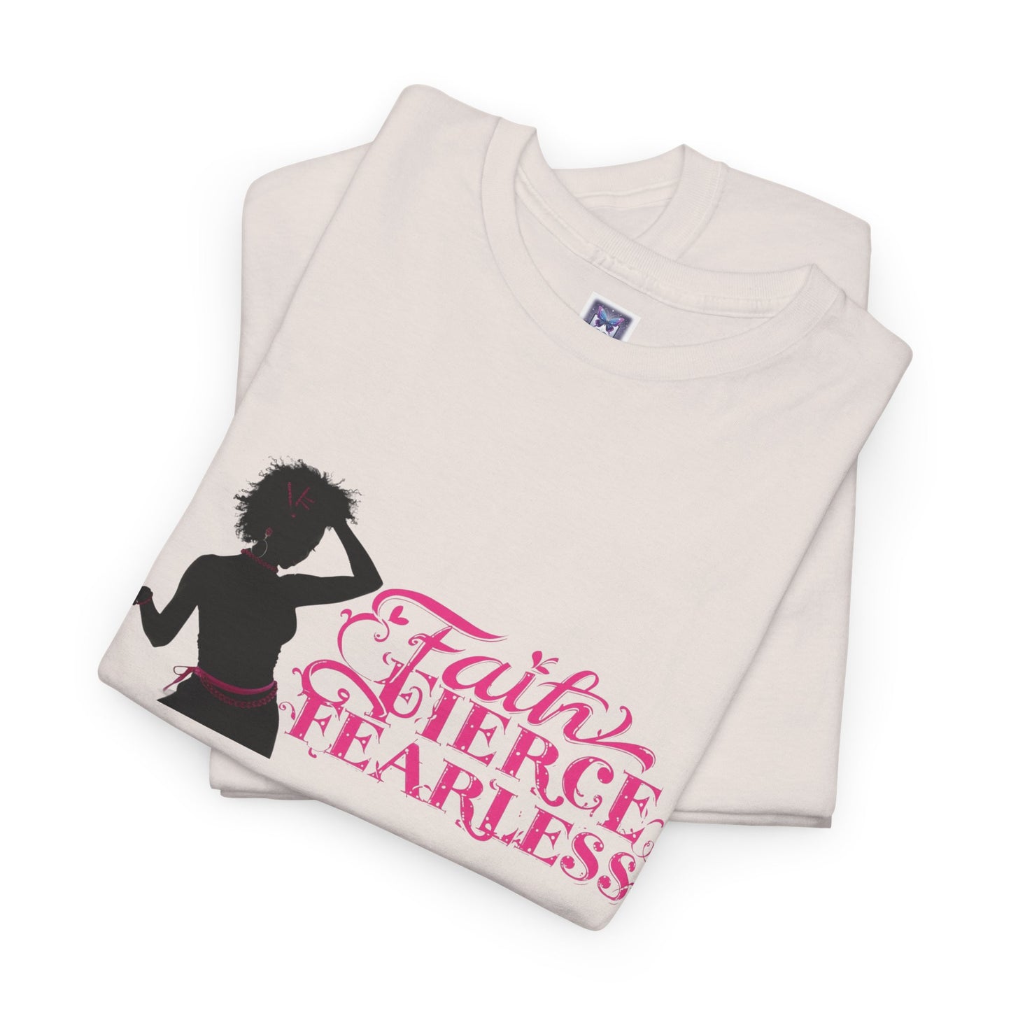 MVC Goes Pink: Faith, Fierce, Fearless Cotton Tee