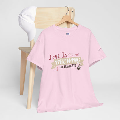 [NEW] Love is Brewing in Room ... Customizable Tee
