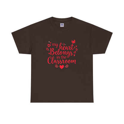 [NEW] My Heart Belongs Customizable T-Shirt