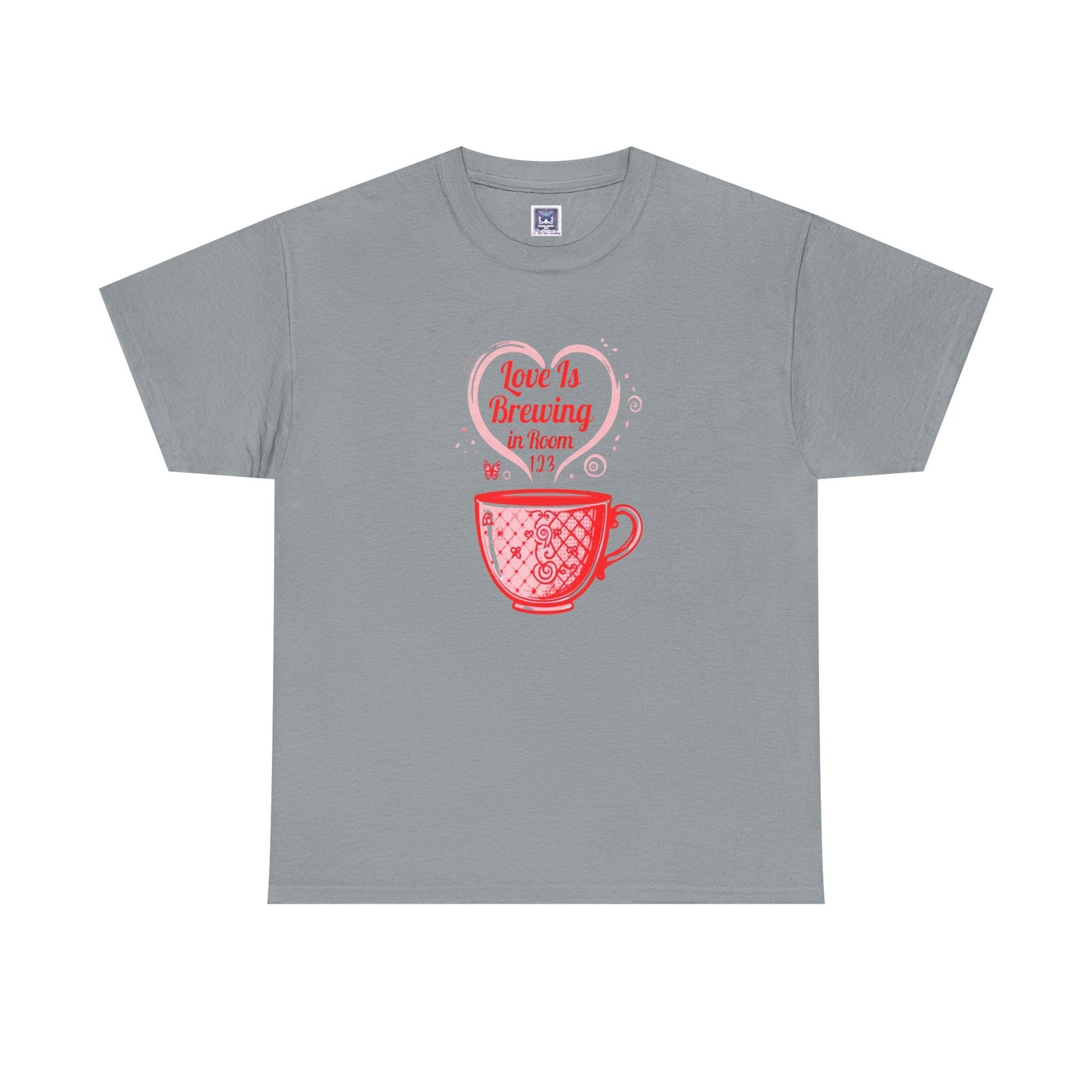 [NEW] Love Is Brewing in Room ... Customizable Tee