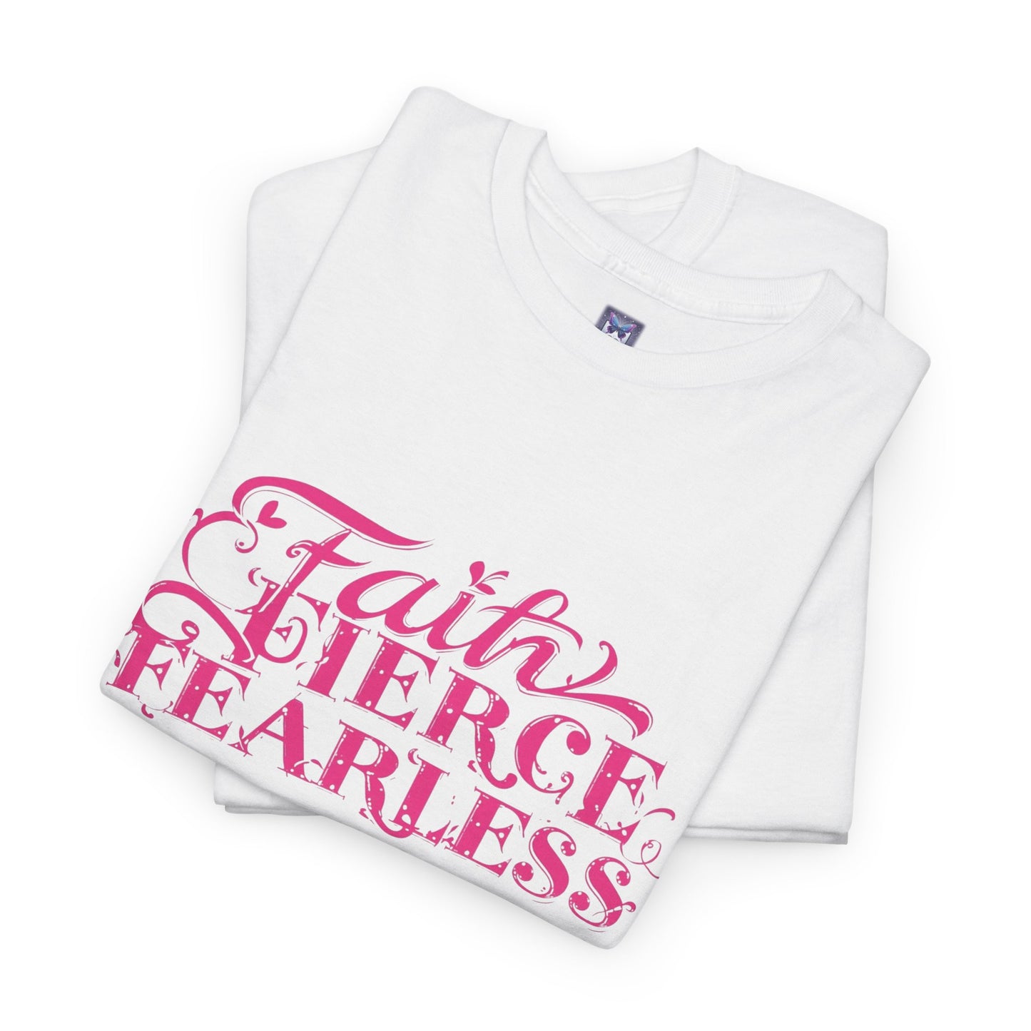 MVC Goes Pink: Faith, Fierce, Fearless Cotton Tee
