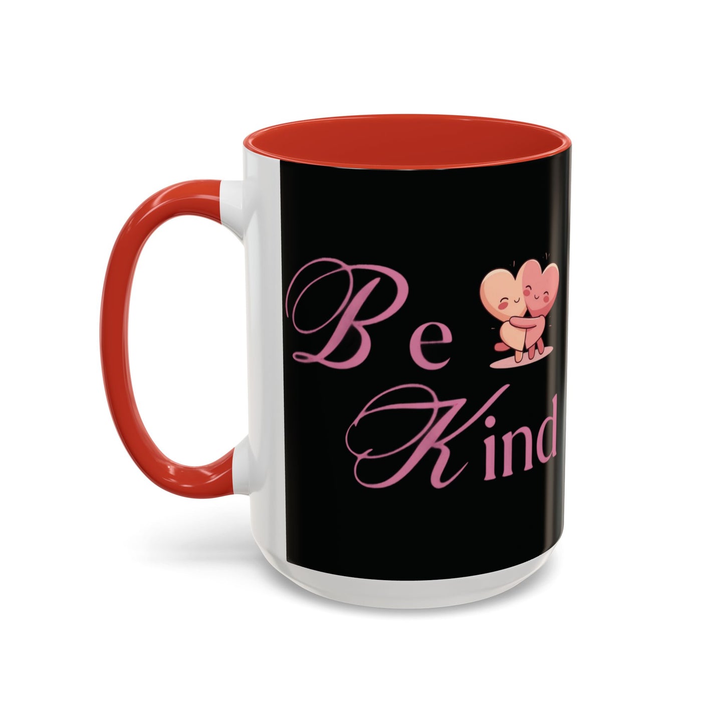 Be Kind Valentine’s Accent Coffee Mug (11oz, 15oz)