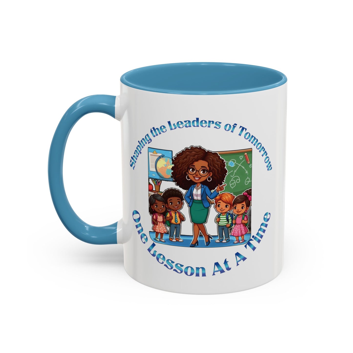 Shaping the Leaders of Tomorrow Accent Coffee Mug (11, 15oz)