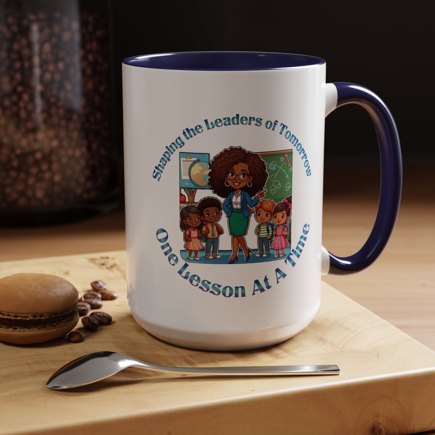 Shaping the Leaders of Tomorrow Accent Coffee Mug (11, 15oz)