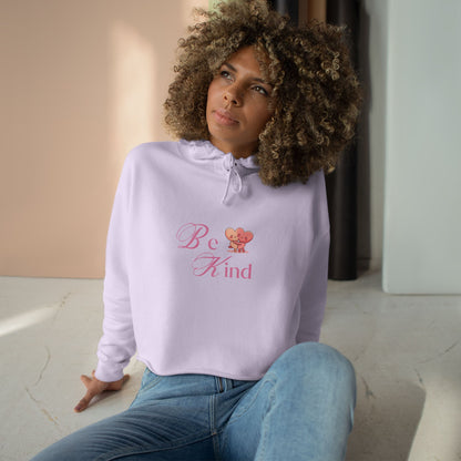 Be Kind Crop Hoodie
