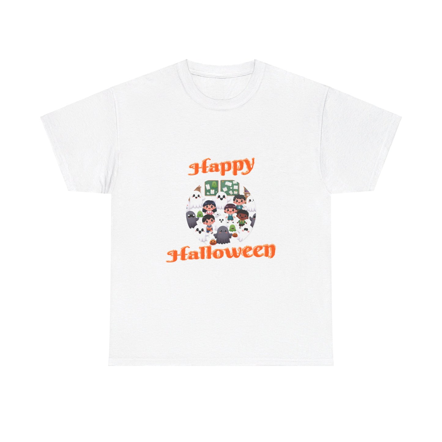 Happy Halloween Unisex Heavy Cotton Tee