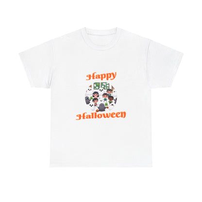 Happy Halloween Unisex Heavy Cotton Tee